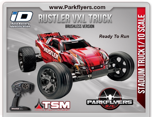 Traxxas 1/10 Rustler VXL TQi RTR w/iD Connector