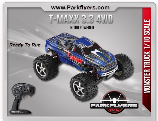 Traxxas 1/10 T-Maxx 3.3 RTR w/2.4GHz Radio