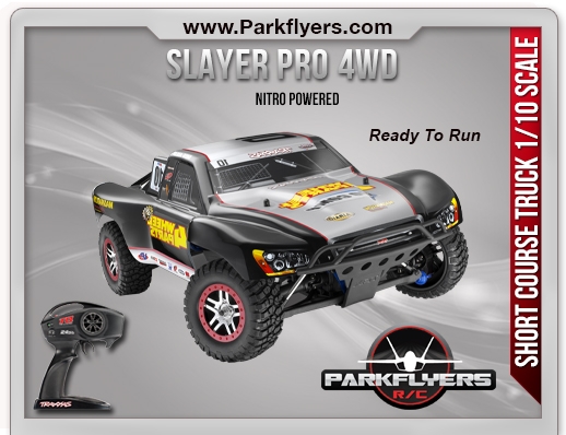 Traxxas 1/10 Nitro Slayer Pro 4X4 TSM 4WD RTR