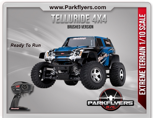 Traxxas 1/10 Telluride 4X4 Electric RTR w/iD Connector