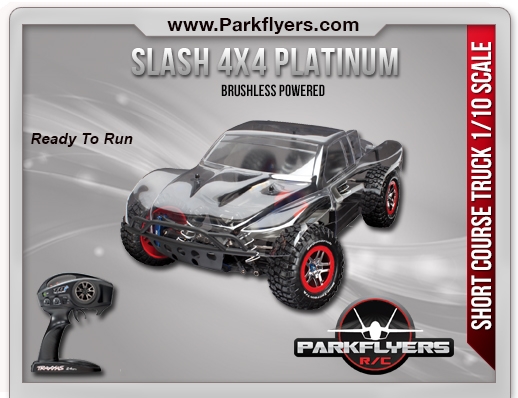 Traxxas 1/10 Slash 4X4 Platinum Brushless ARR LCG GTR