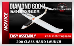 Diamond Hand-Launched Glider 600