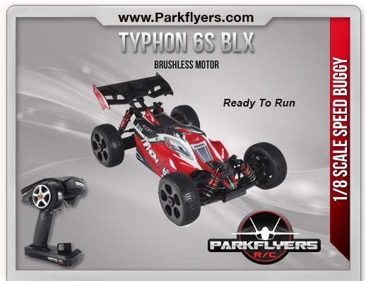 Typhon 6S BLX Brushless 1/8 4WD Speed Buggy RTR