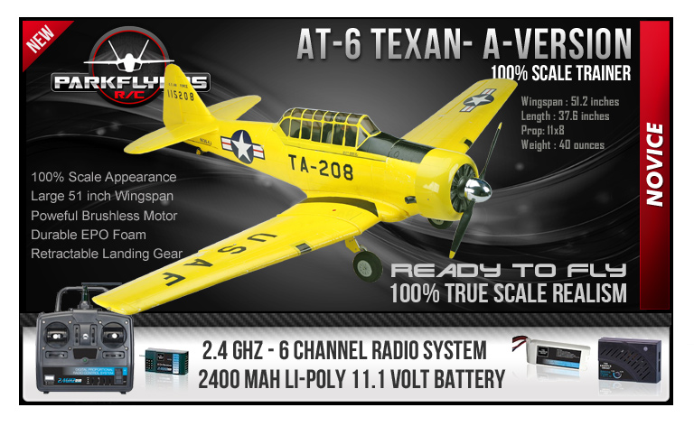 AT-6 Texan Large Scale RTF - A Version (Yellow)