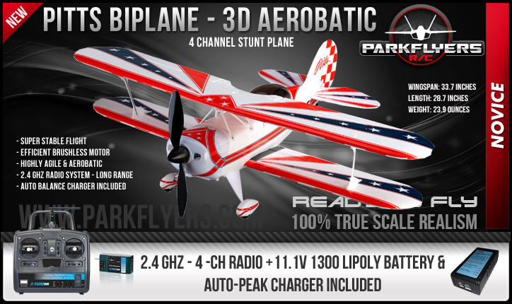 Pitts Biplane 3D RTF