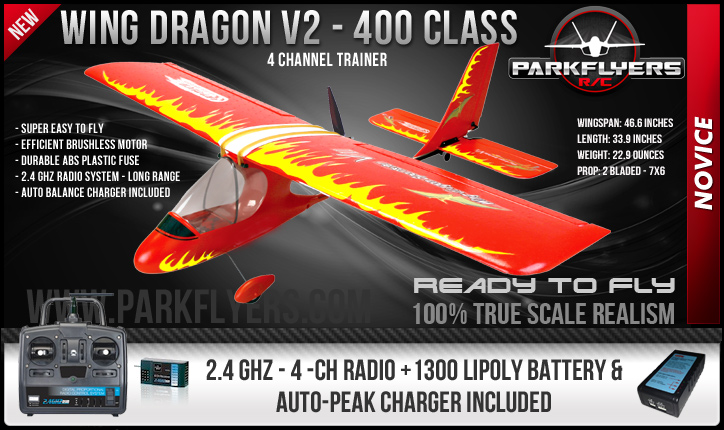 Wing Dragon 400 V2 RC Plane