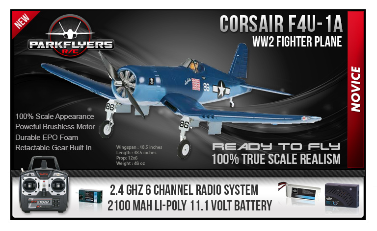 Corsair F4U-1A Select Scale RTF 2.4GHz